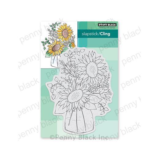 Penny Black Cling Rubber Stamps - Pure Sunshine 40-847 Penny Black Cling Rubber Stamps - Pure Sunshine 40-847