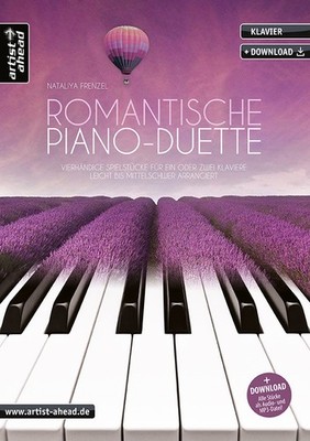 Frenzel, Nataliya - Romantische Piano-Duette (+Online Audio) - für 1-2 Klaviere