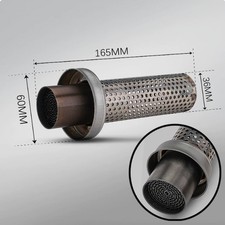 Silenciador de lata de escape universal para motocicleta 60 mm deflector DB Killer silenciador