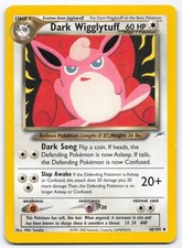 Dark Wigglytuff 40/105 Neo Destiny Unlimited Pokemon Card Miki Tanaka LP on eBay