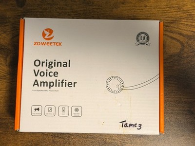 Zoweetek ZW-Z258 Portable Mini Voice Amplifier with Wired Microphone 10W ~ NEW