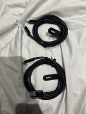 Image of Belkin BoostCharge USB-A To USB-C Cable 2 Pack Black