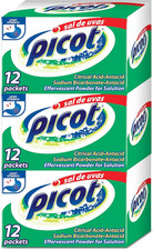 Sal De Uvas Picot, Effervescentl, Powder Solution, Antacid, 3-Pack of 12 Antacid