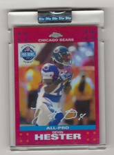 2007 Devin Hester All Pro number 10 of 139