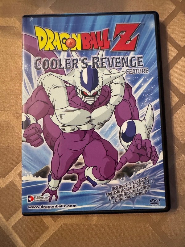 Dragon Ball Z Cooler's Revenge Feature DVD FUNimation 2002