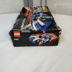 New! LEGO Racers Power Blue Sprinter (8163) box is Crushed But Is Sealed - 2009