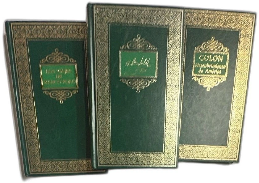 Biblioteca Historica Ediciones Urbion 1983 3 Vol Set Humboldt Marco Polo Colon - Image 2 of 4