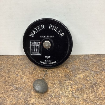 Vtg Water Ruler For Depth To 44 Feet Marine Use Works Great Very Nice Condition