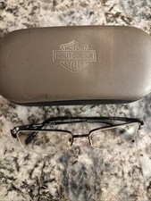 Harley Davidson Glasses 2004 HD 305 SGUN 57D18-145 With Case