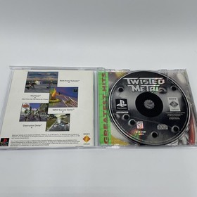 Twisted Metal PS1 PlayStation 1 Complete CIB Greatest Hits
