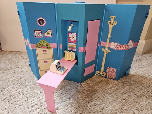 Barbie Home & Office Set 1984 - Édition Collector Mattel - Fabriqué Au Mexique - NRFB (NEUF)