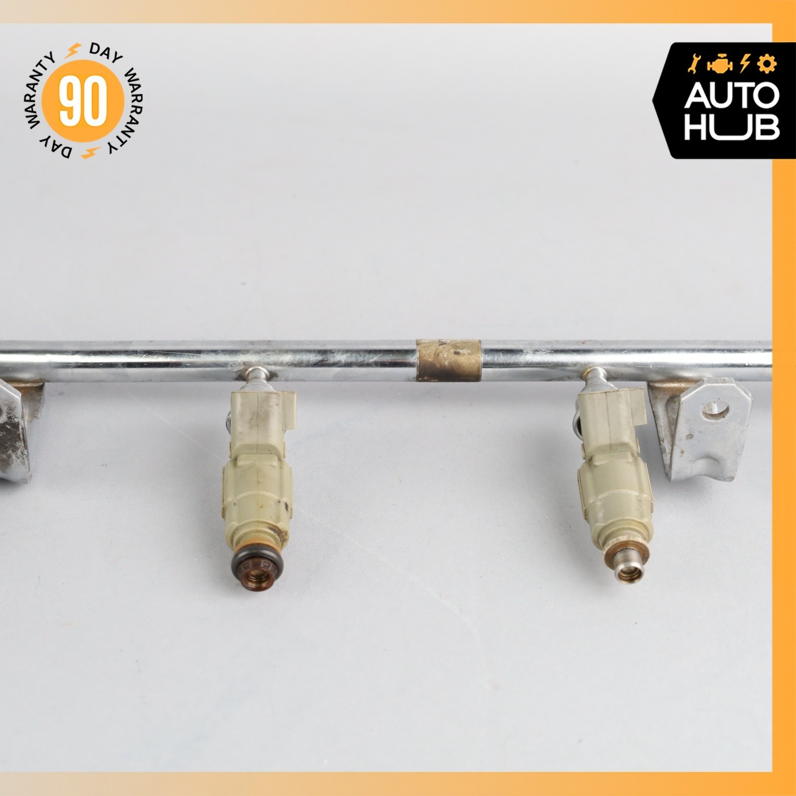 Aston Martin DB7 Vantage 6.0L Right Fuel Injection Rail Line w/Injectors OEM 38k