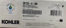 Kohler K-28125-4-BN Venza 1.2 GPM Widespread Bathroom Sink Faucet - PARTS ONLY