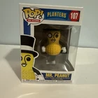 New ListingFunko Pop! Ad Icons: Planters - Mr. Peanut Vinyl Figure #107