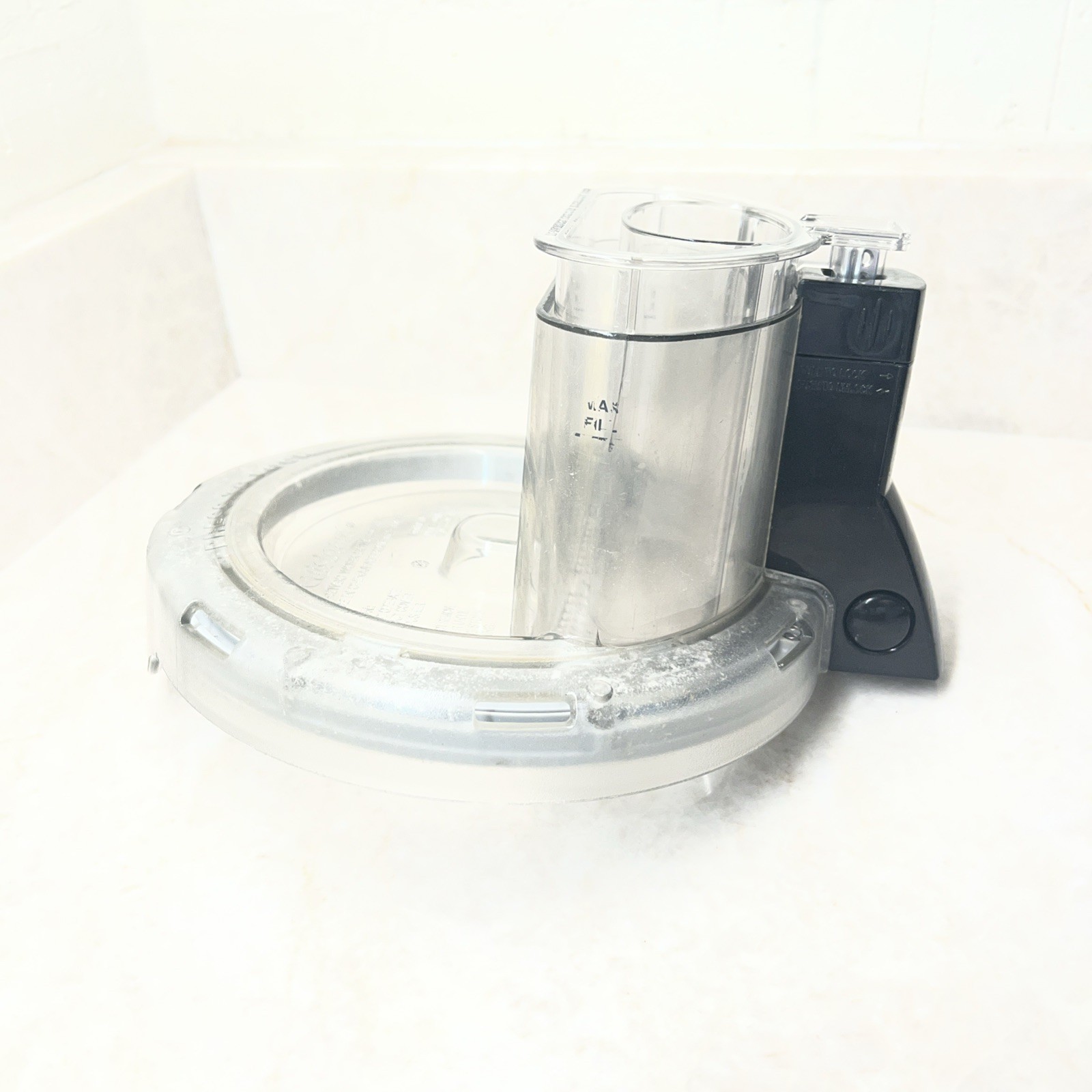 Cuisinart FP-12DC Elite FP-12WBC Work Bowl Cover Lid OEM Rep