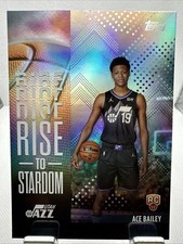 2025-26 Topps - Rise to Stardom Ace Bailey #RTS-5 Rainbow Foilboard (RC)