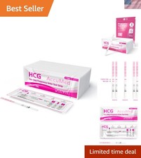 Clear HCG Strips - 25 Individually Wrapped Early Detection Pregnancy Tests