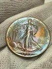 1944 Walking Liberty Silver Half Dollar Gem BU- UNC  PQ Original Beauty ✨ Toned