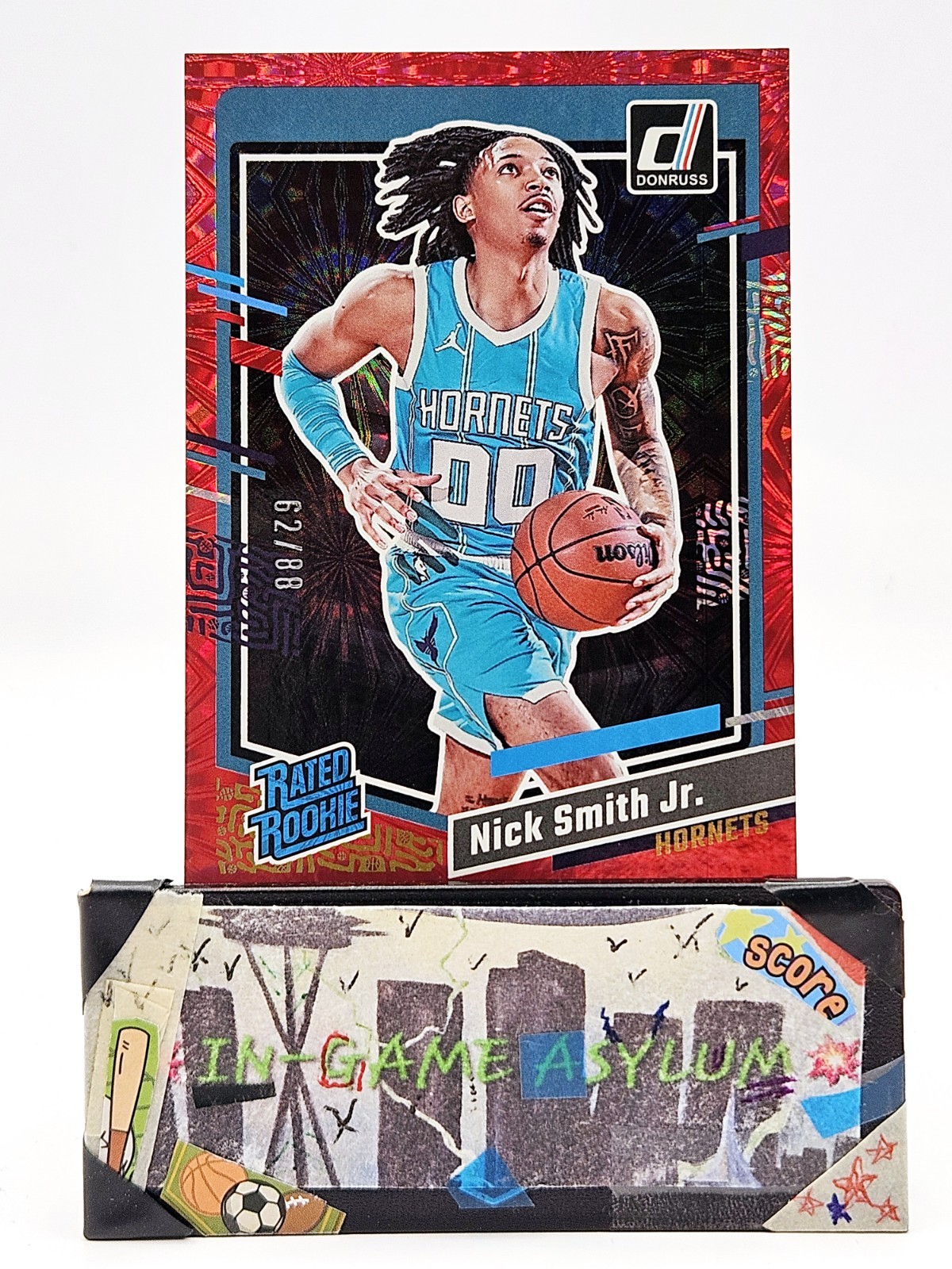 💥2023 Donruss International #248 Nick Smith Jr. Fireworks Red Rookie SSP /88!💥