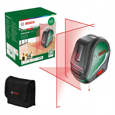 Bosch UniversalLevel 3 Kreuzlinienlaser 3 Linien 90° 3 603 F63 900