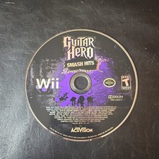 Guitar Hero: Smash Hits Wii Disc Only Tested Working