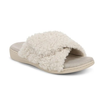FLASH SALE - Vionic Women's Relax II Slippers Cream Shearling