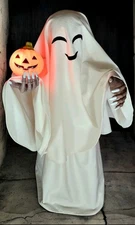 Only Known Example 1987 GWT 24" Ghost Halloween Motionette Animated like Telco