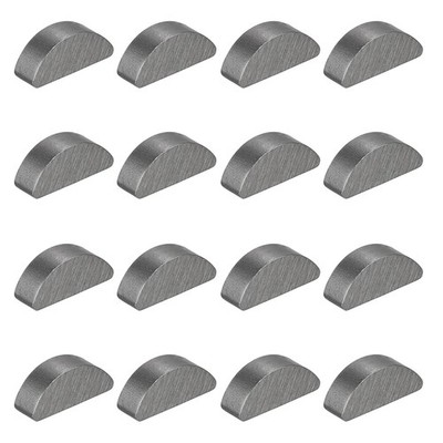 16 Pcs Woodruff Key, 13x4x5mm Woodruff Semicircle Key