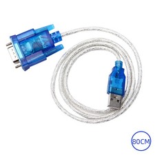 80cm USB 2.0 auf COM Port (RS232) Seriell DB9 9 Pin Adapter Kabel