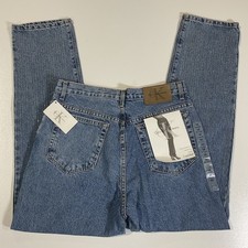 Vintage Calvin Klein Bedazzled Jeans Sz 14 31x29 NWT Made In USA Bling 90s