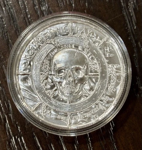 2 oz. Skull & Kraken Pirate’s Series’s Silver Coin