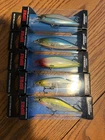 RAPALA SHADOW RAP SHAD DEEP 09's==5 DIFFERENT  COLORED FISHING LURES