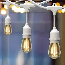 Hampton Bay Indoor/Outdoor 24 ft 12-Light Plu...