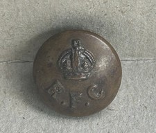 Vintage RFC Button with Crown – Firmin & Sons, London – WWI