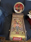 Vintage Franklin Mint Coca Cola Pinball Machine Parts Or Repair