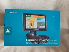 NEW GARMIN Drive 50 USA LM 5" GPS Navigation System Black New Open Box