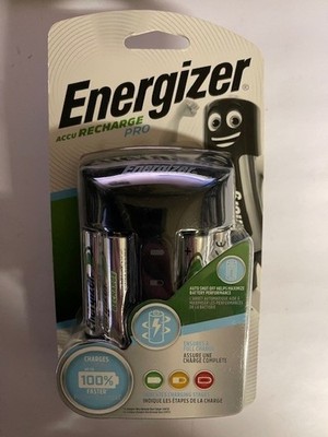 Accu Recharge PRO Ladegerät Energizer  inkl. 4-Mignon AA  Akkubatterien