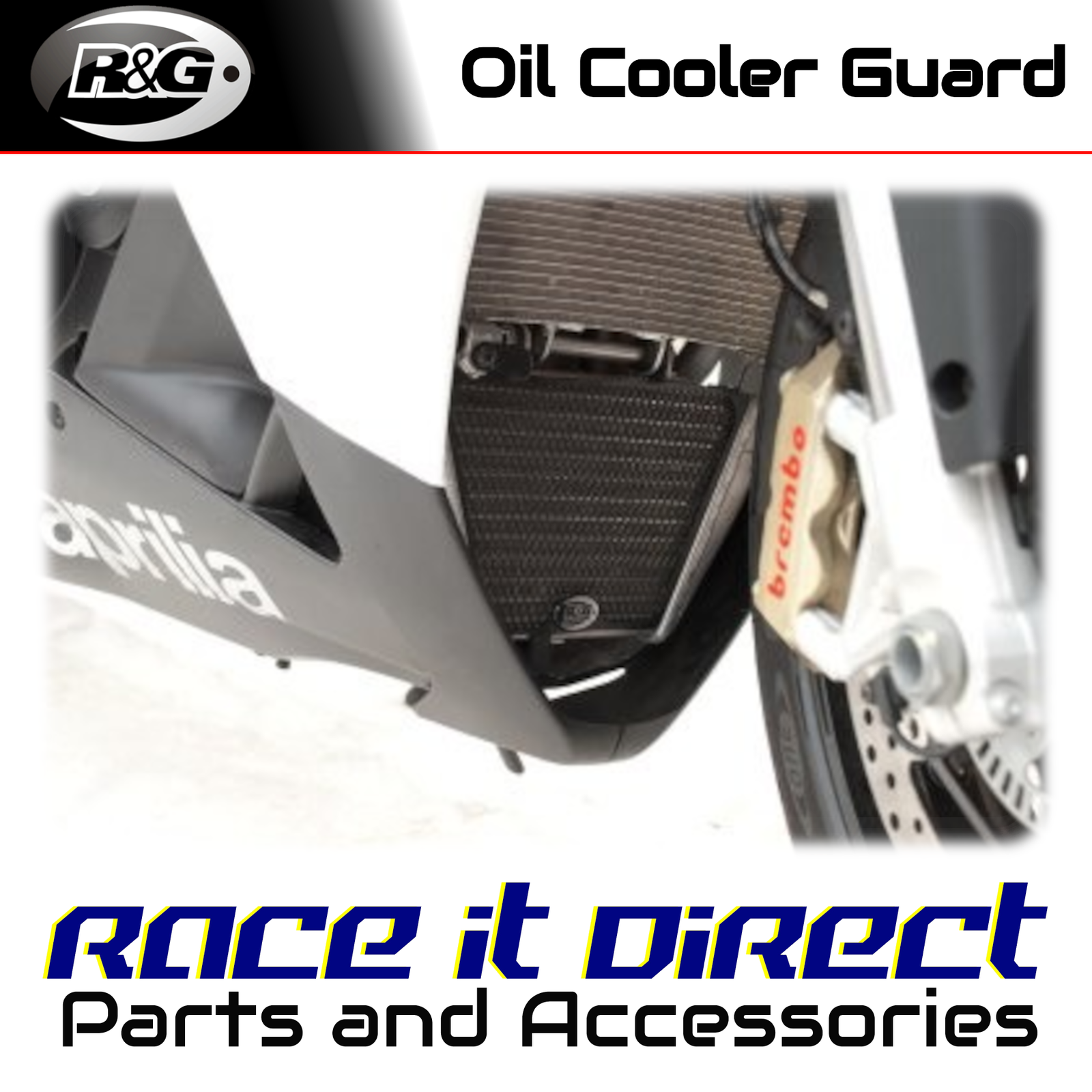 Oil Cooler Guards for Aprilia Tuono V4 R APRC 2011-2014 R&G