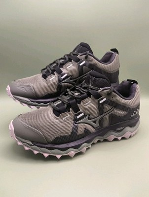 Mizuno Wave Mujin 6 Trailrunningschuhe Turnschuhe grün schwarz Wandern UK-Größe 5