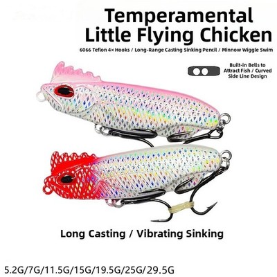 Sinking Pencil Lure Duckbill Schwimmlippe Langstrecken Casting Design