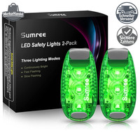 LED Blinklicht Sicherheitslicht 2Er Set FüR Schulranzen Rucksack 2 StüCk