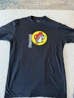 Bucees Buc-ees Logo T-Shirt  Size Medium BUCEES Beaver Black TEE