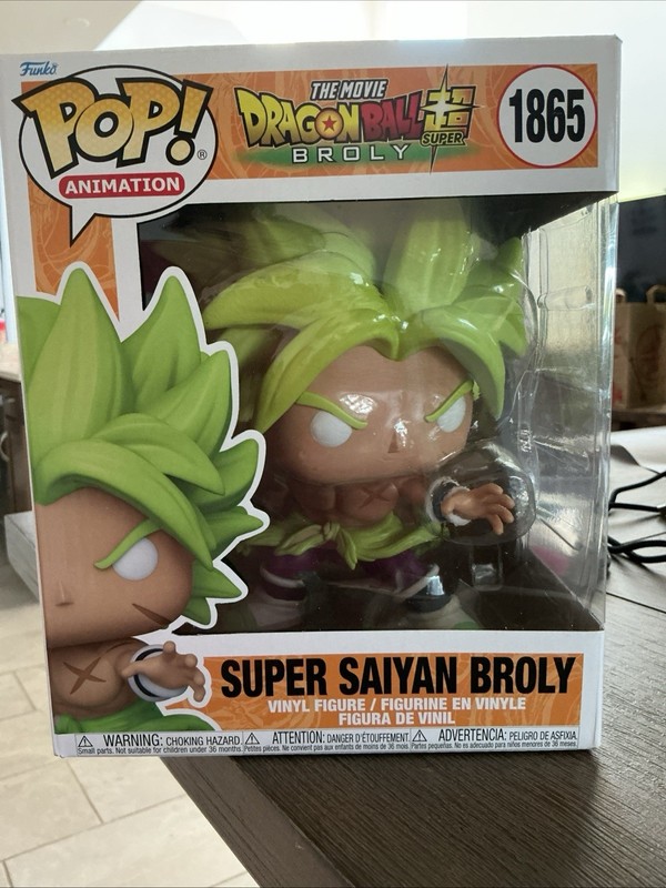 Funko Pop! Vinyl Super 6 in: Dragon Ball - Super Saiyan Broly #1865