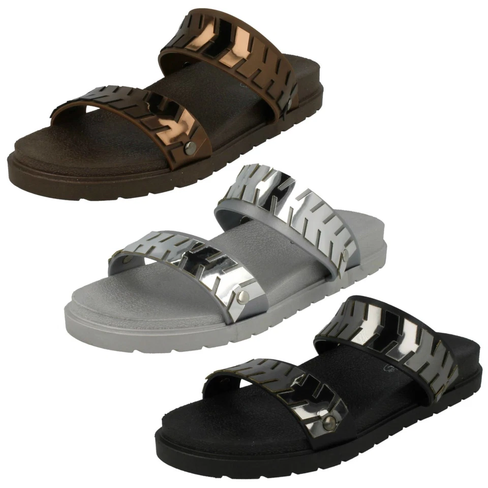 Mules À Talons Spot On Pour Femmes - Photo 1/1