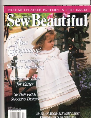 MARTHA PULLEN'S SEW BEAUTIFUL magazine Holiday 1998 Easter (11)