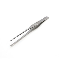 Steelman 7 in. Straight Sharp Tip Utility Tweezers 05602