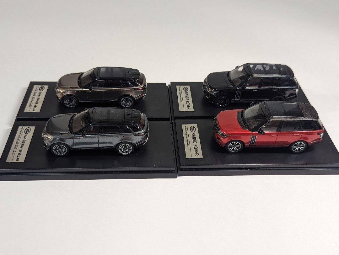 1/64 ミニカー　range rover　４台セット 1/64 Minicar Range Rover 4-Piece Set | eBay