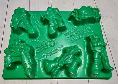 Lot of 2 Teenage Mutant Ninja Turtles Jello Jigglers Gelatin Molds