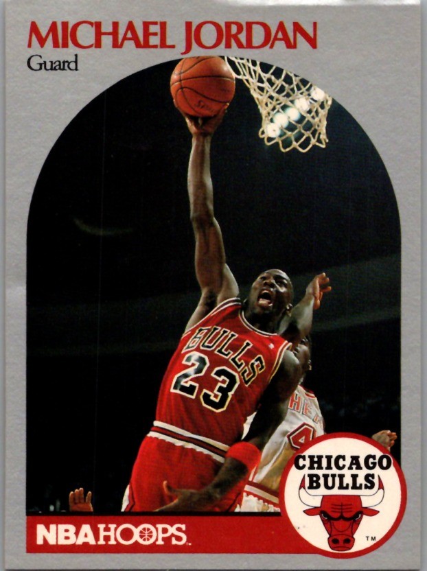 1990-91 Hoops #65 Michael Jordan