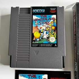 The New Zealand Story (Nintendo NES, 1989 PAL A) Platformer Manual Included